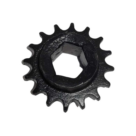 ENGRENAGEM - Z16 ASA 40 7/8 SEXTAVADO - 033